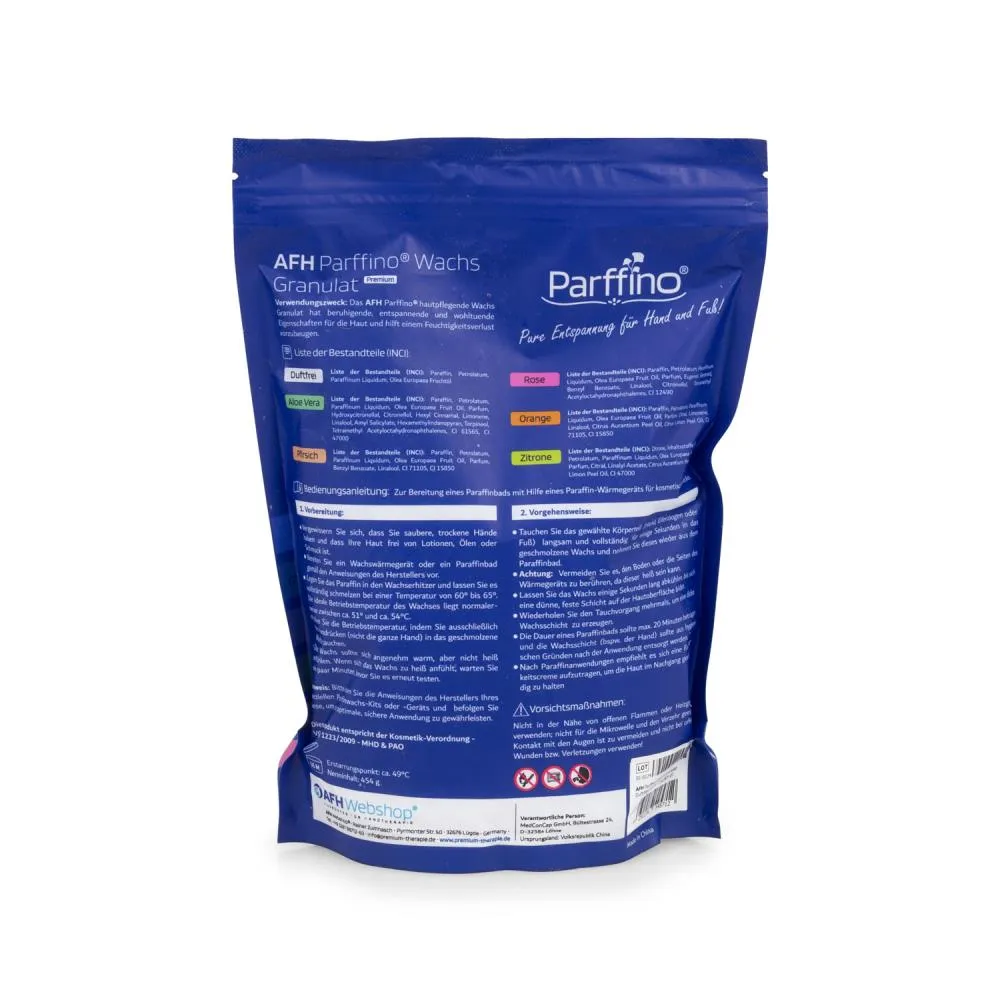 Parffino® Wachs Granulat/Pastillen, 6 x 454 g, Niedertemperaturwachs