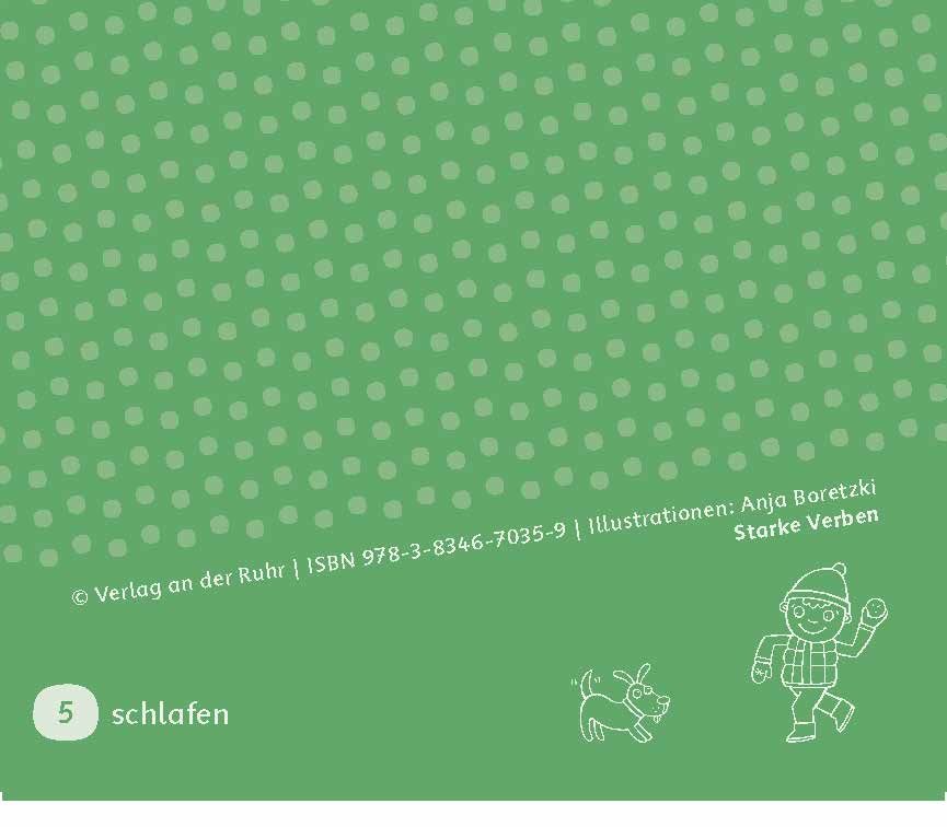 Bildkarten Starke Verben 