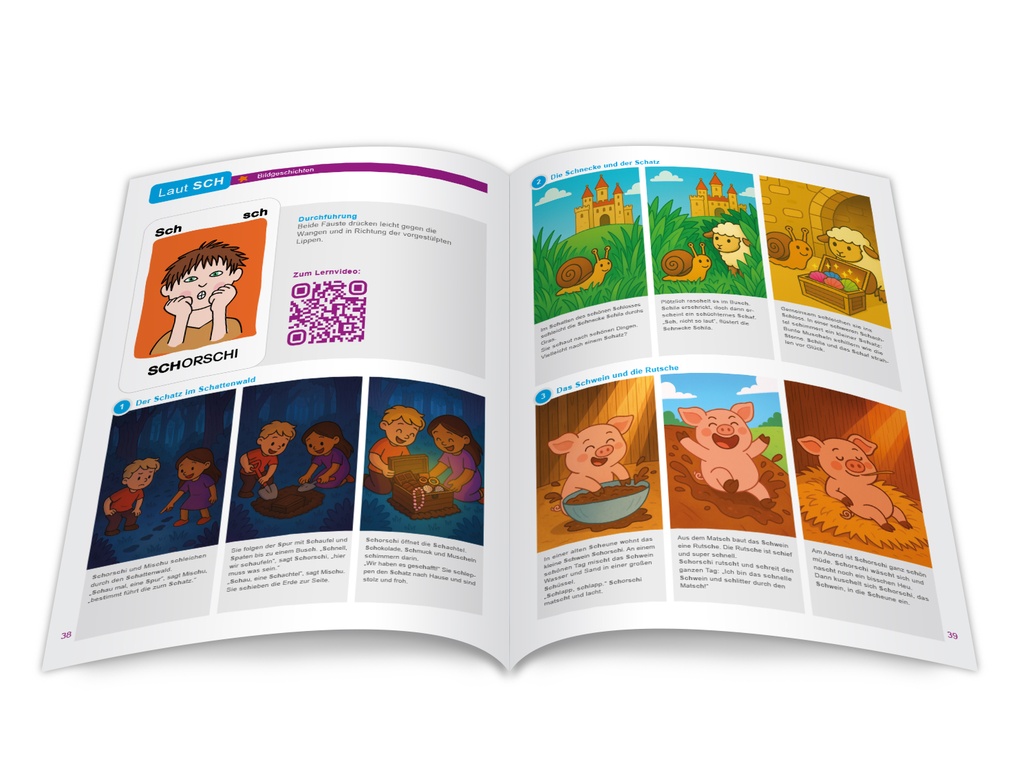 Bildgeschichten Einfachkonsonanten