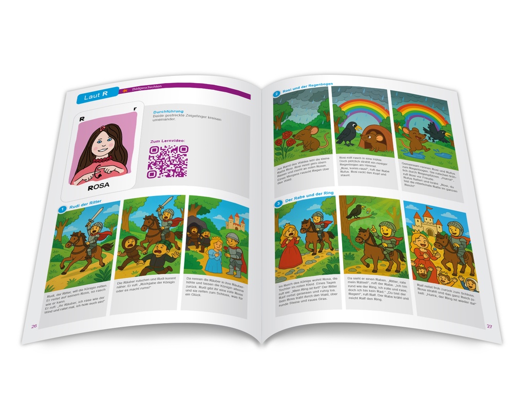 Bildgeschichten Einfachkonsonanten