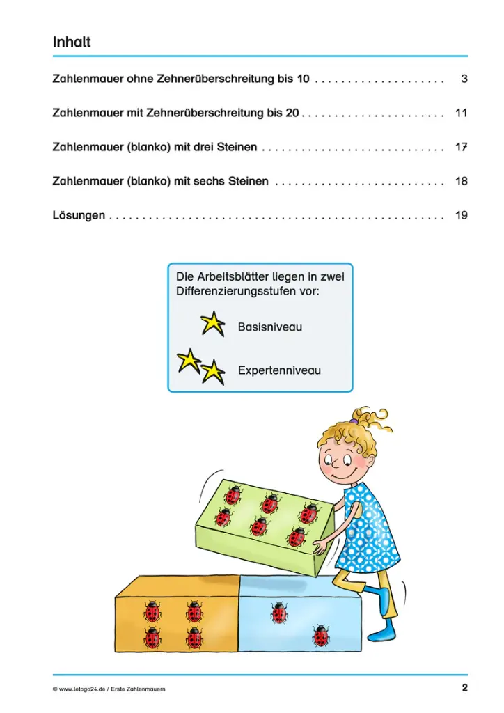 Erste Zahlenmauern PDF