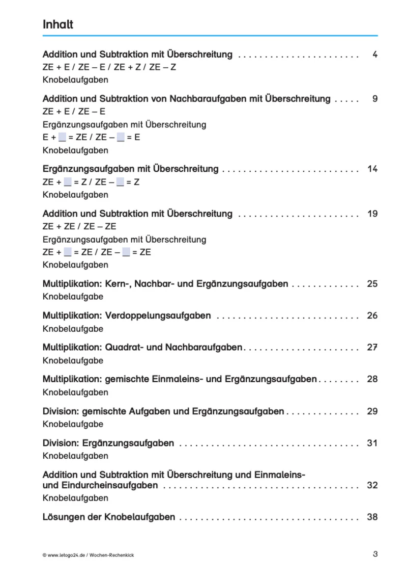 Wochen-Rechenkick PDF
