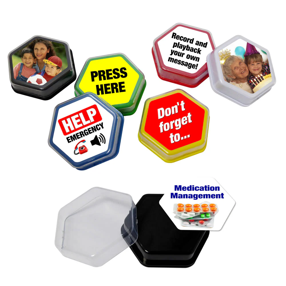 Sprechende Kacheln – 6er‑Pack