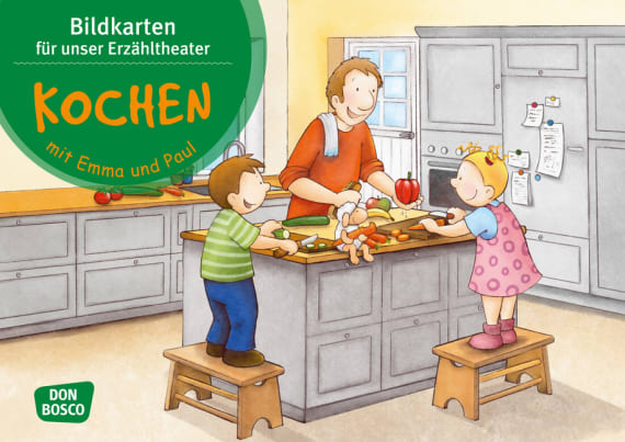 5 Emma und Paul-Geschichten fürs Kamishibai