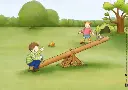Auf dem Spielplatz mit Emma und Paul Kamishibai Bildkartenset