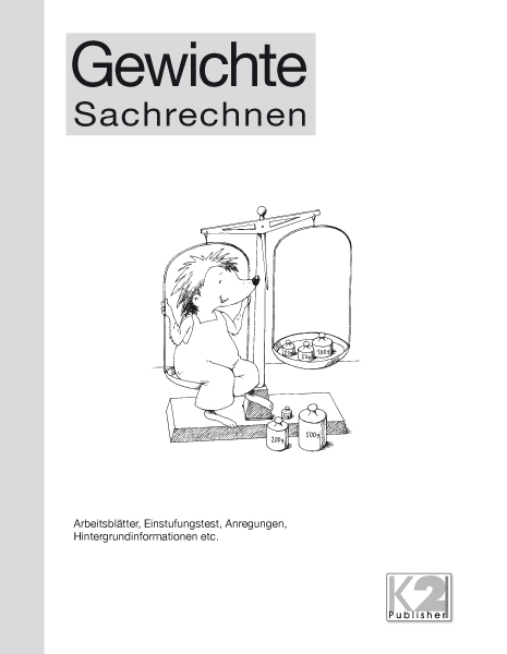 Gewichte Kopiervorlagen PDF