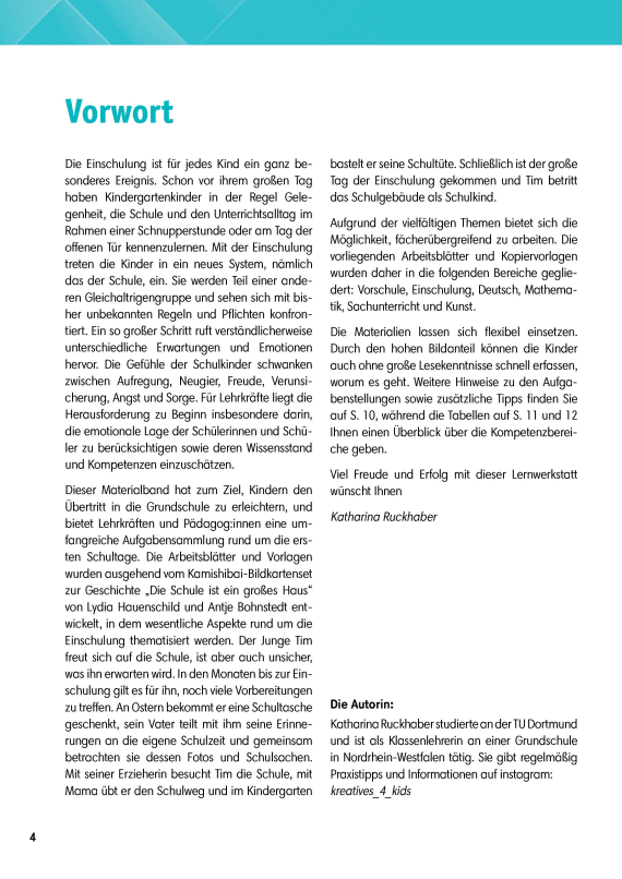 Unterrichtsmaterial zum Kamishibai-Bildkartenset: Die Schule ist ein großes Haus