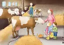 Auf dem Bauernhof mit Emma und Paul. Kamishibai Bildkartenset.