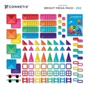 Connetix Magnetbausteine Bright Mega Pack - 202 Teile