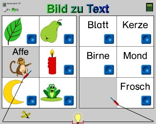 Elektroblinker Zuordnungsspiele Praxislizenz 