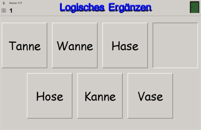 Logisches Ergänzen