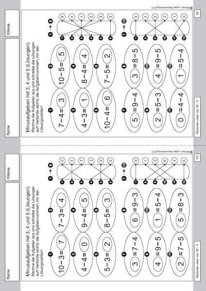 Rechnen üben bis 10 PDF 3