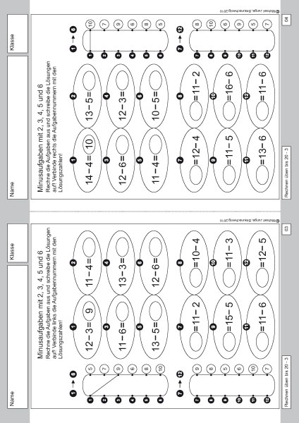 Rechnen üben bis 20 PDF 3