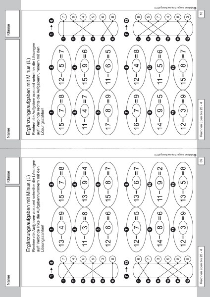 Rechnen üben bis 20 PDF 4