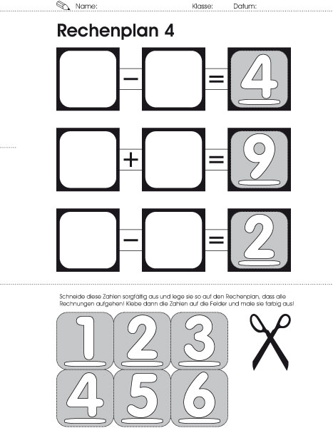 Kopfrechnen mit Rechenplänen 1/2 PDF