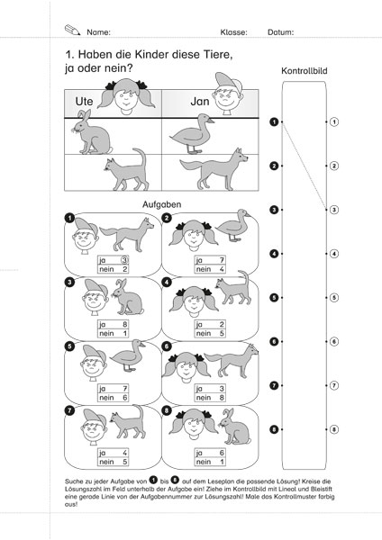 Lesetraining 1/2 PDF