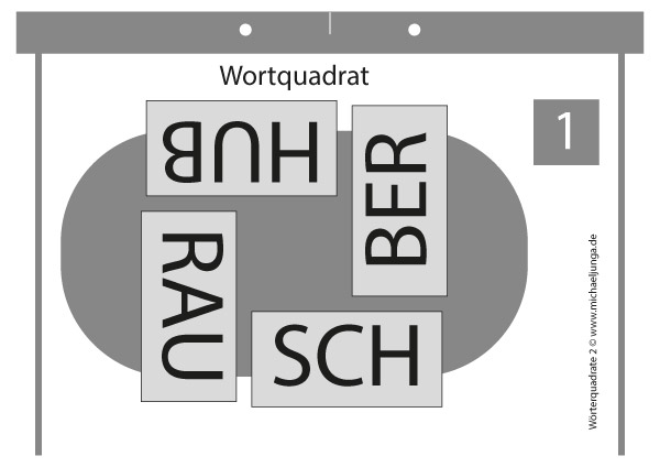 Wörterquadrate 2 PDF