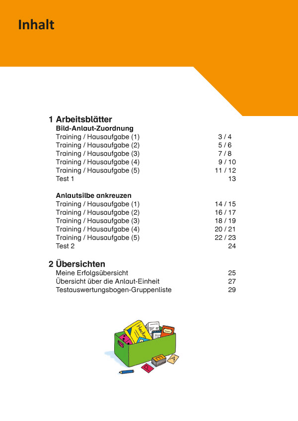 Anlaute lesen zuordnen PDF