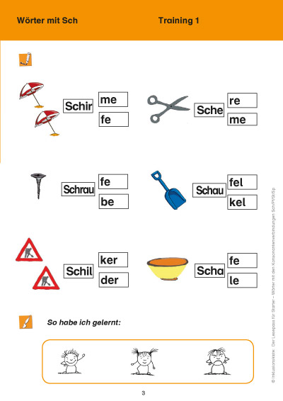 Lesepass für Starter Sch Pf St Sp am Wortanfang  PDF