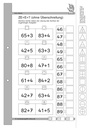 Kopfrechentraining bis 100 mit Selbstkontrolle PDF