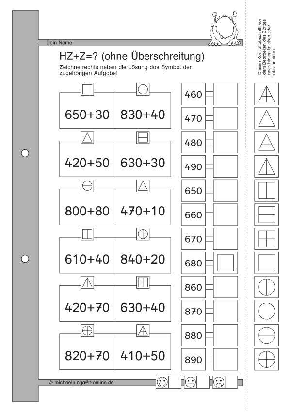 Kopfrechentraining bis 1000 PDF