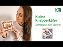 Kleine Knabberkäfer Memospiel zum Laut /k/