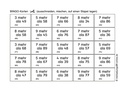 Lern-BINGO 4B Addition (ZE+E=ZE m.Ü.) bis 100 PDF