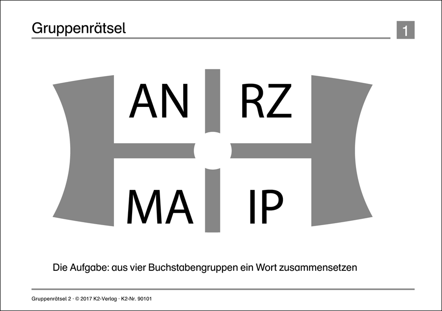 K2-Selbstlernhefte Wörterrätsel 2