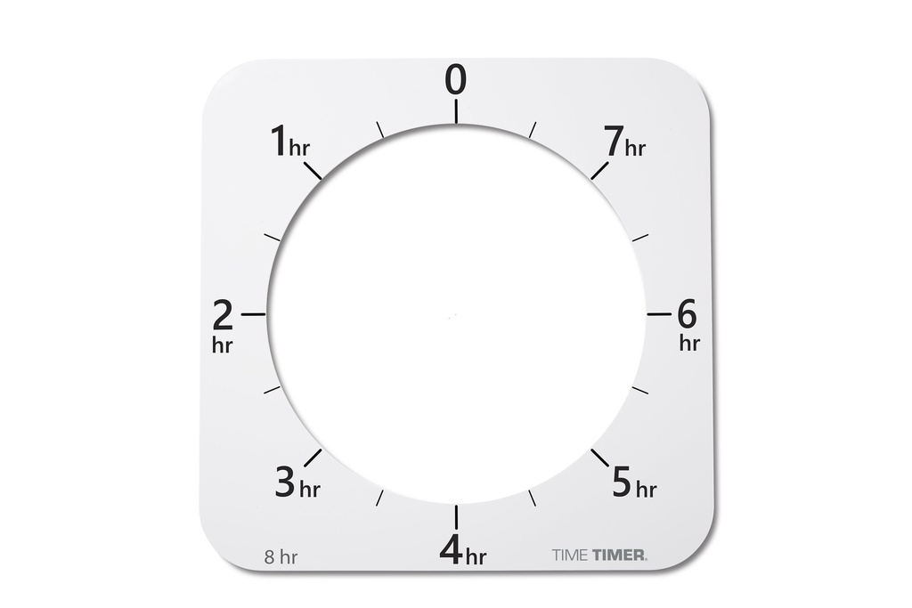 TimeTimer MAX Zifferblätter, Markierungen