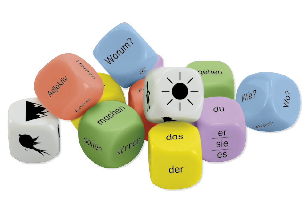 Würfel-Set Deutsch