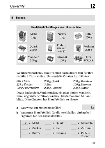 Sachrechnen Übungsbuch Förderunterricht