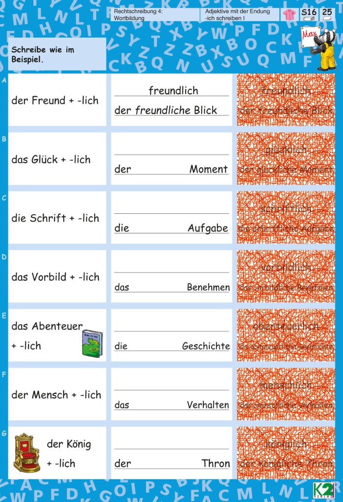 Max Rechtschreibung 4: Wortbildung