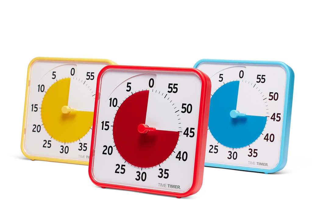 Gruppen TimeTimer 19 x 19 cm 3er-Set Farbkollektion 1