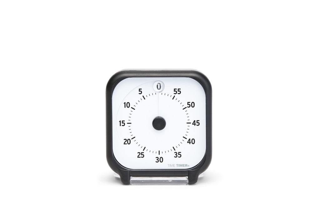 TimeTimer Pocket schwarz 7,5x7,5cm