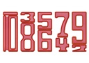 Zahlen-Bausteine "Zahl auf Zahl", 140-tlg, Set
