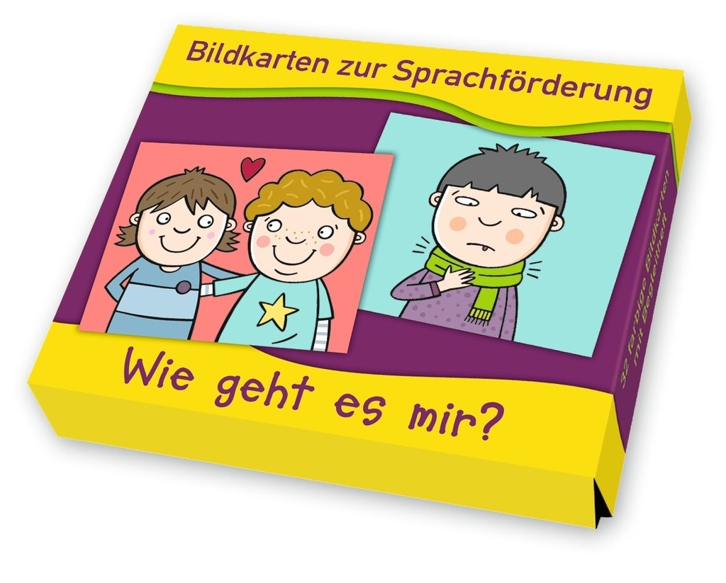 Bildkarten Wie geht es mir?