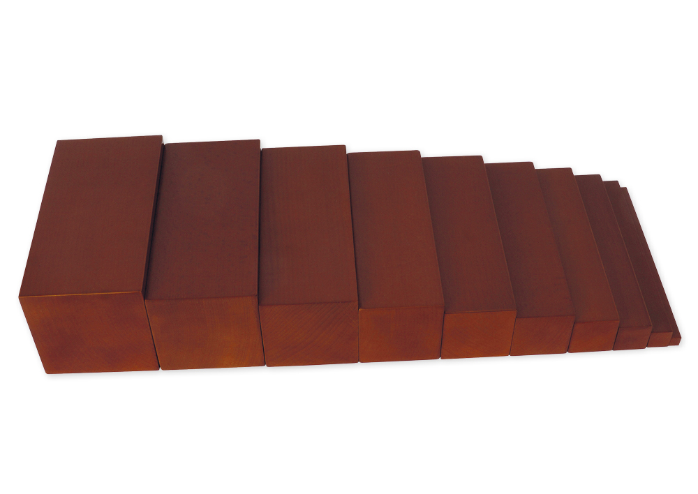 Braune Treppe "Montessori Premium"