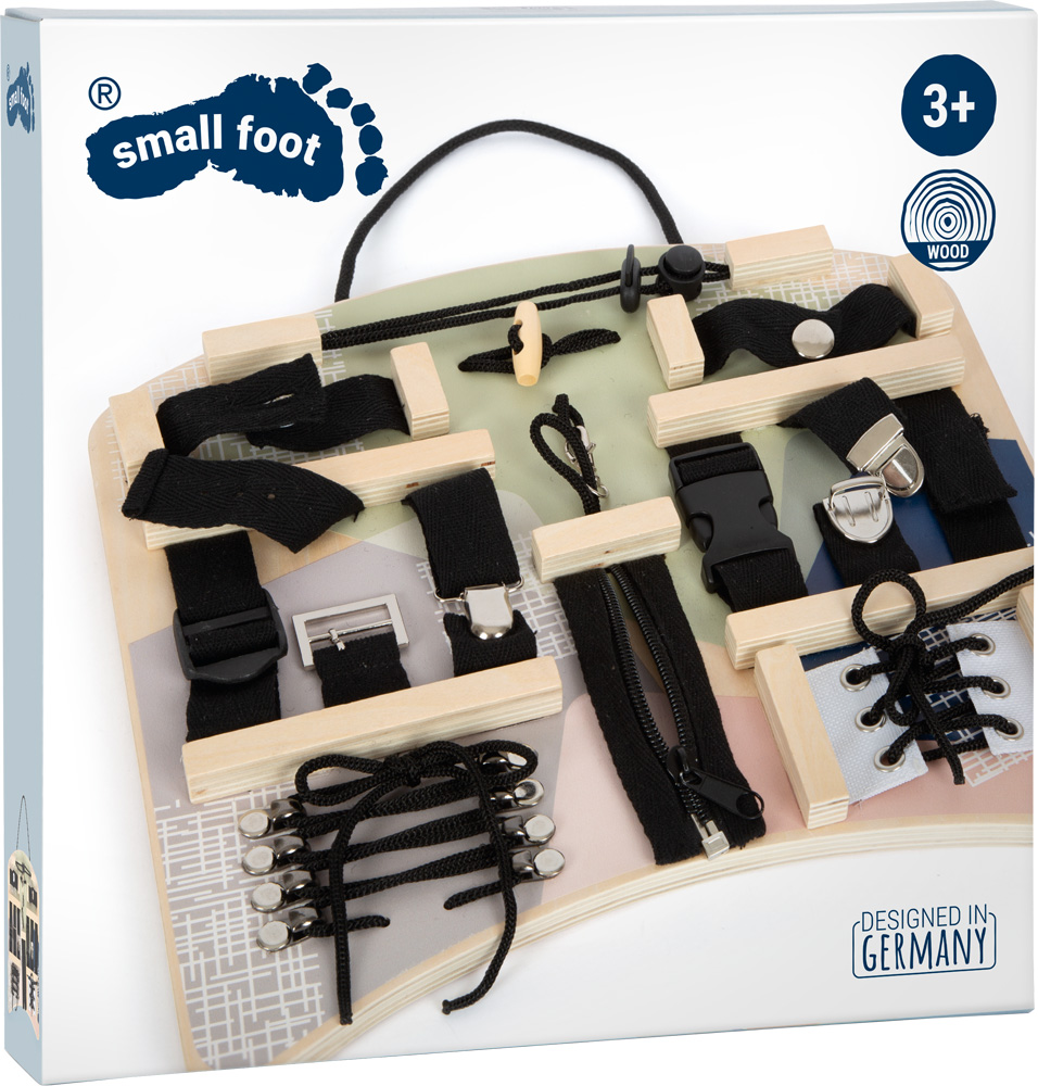 Motorikbrett Verschlüsse und Befestigung