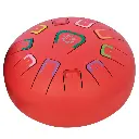 Tambu Steel Drum - Scarlet Sunset (Matt Red)