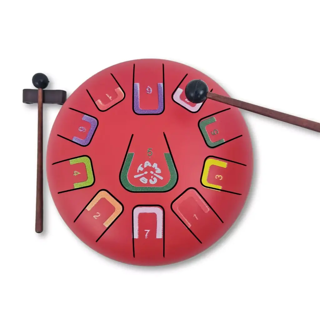 Tambu Steel Drum - Scarlet Sunset (Matt Red)