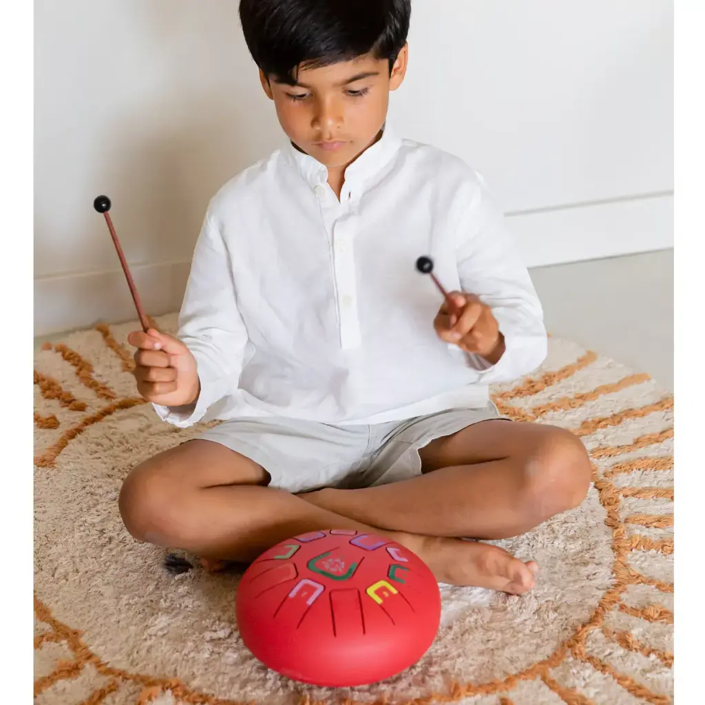 Tambu Steel Drum - Scarlet Sunset (Matt Red)