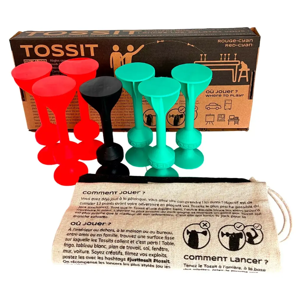 TOSSIT ORIGINAL STARTER PACK rot / türkis