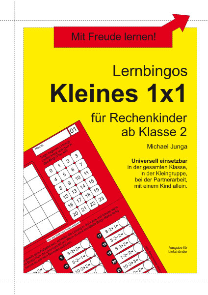 Lern-BINGO Kleines 1x1 für Linkshänder PDF