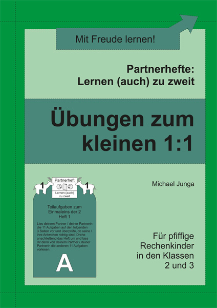 Partnerhefte Übungen zum kleinen 1:1 PDF