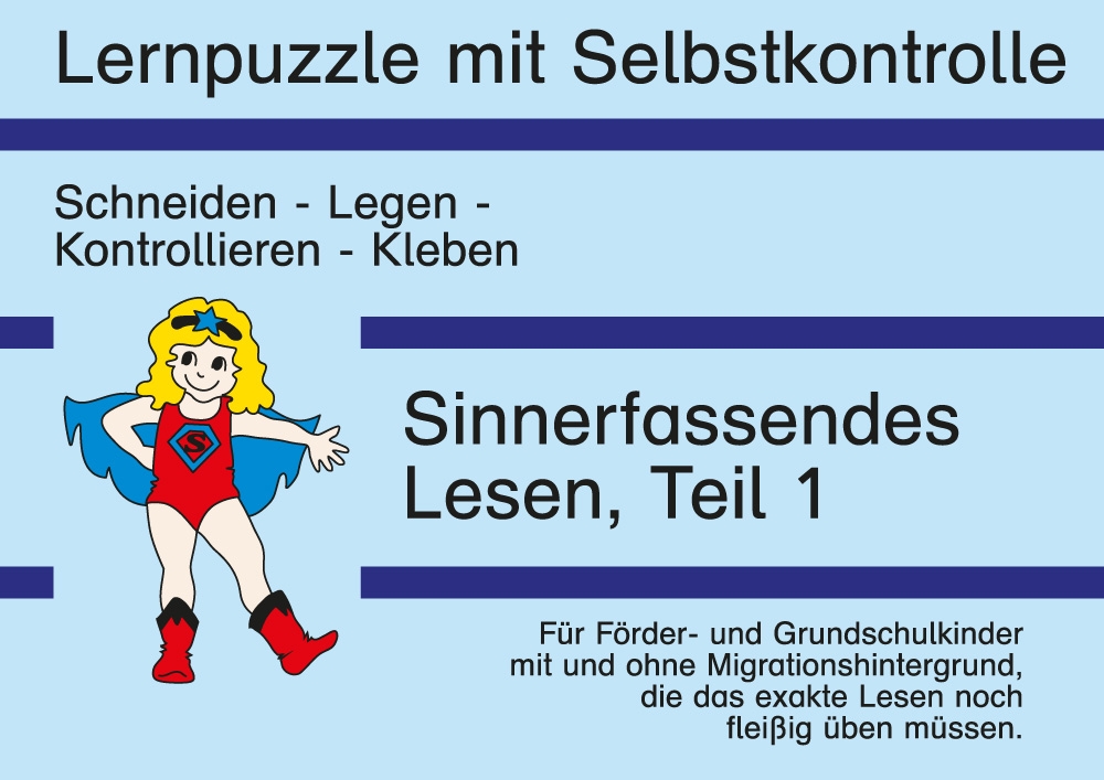 Lernpuzzle Teil 1: Sinnerfassendes Lesen PDF