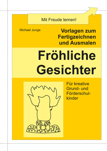 Zeichnen und Ausmalen Fröhliche Gesichter PDF