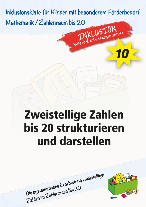 Zweistellige Zahlen bis 20 strukturieren und darstellen PDF