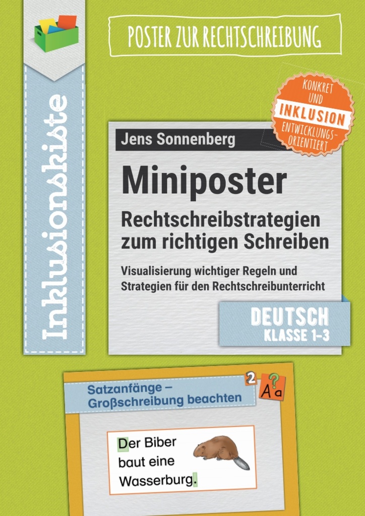 Miniposter: Rechtschreibstrategien PDF