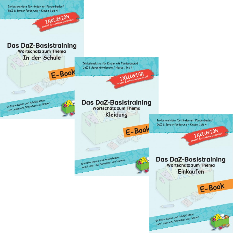 Das DaZ-Basistraining: Sparpaket 1 E-Book