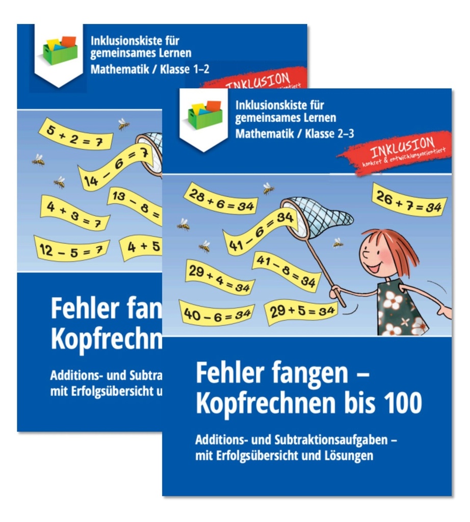 Sparpaket: Fehler fangen Kopfrechnen 20, 100 PDF